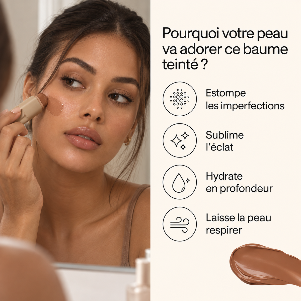 Le Baume Teinté Sérum Boosté Virelya™
